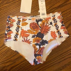 Tory Burch High Waisted SwimSuit Bottoms (XS)